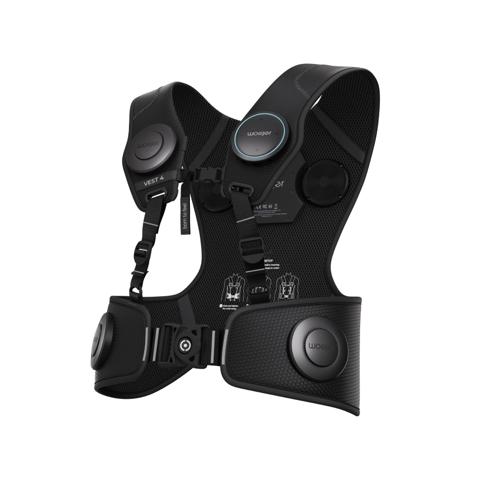 Умный жилет для превращения звука в тактильные ощущения. Woojer VEST 4